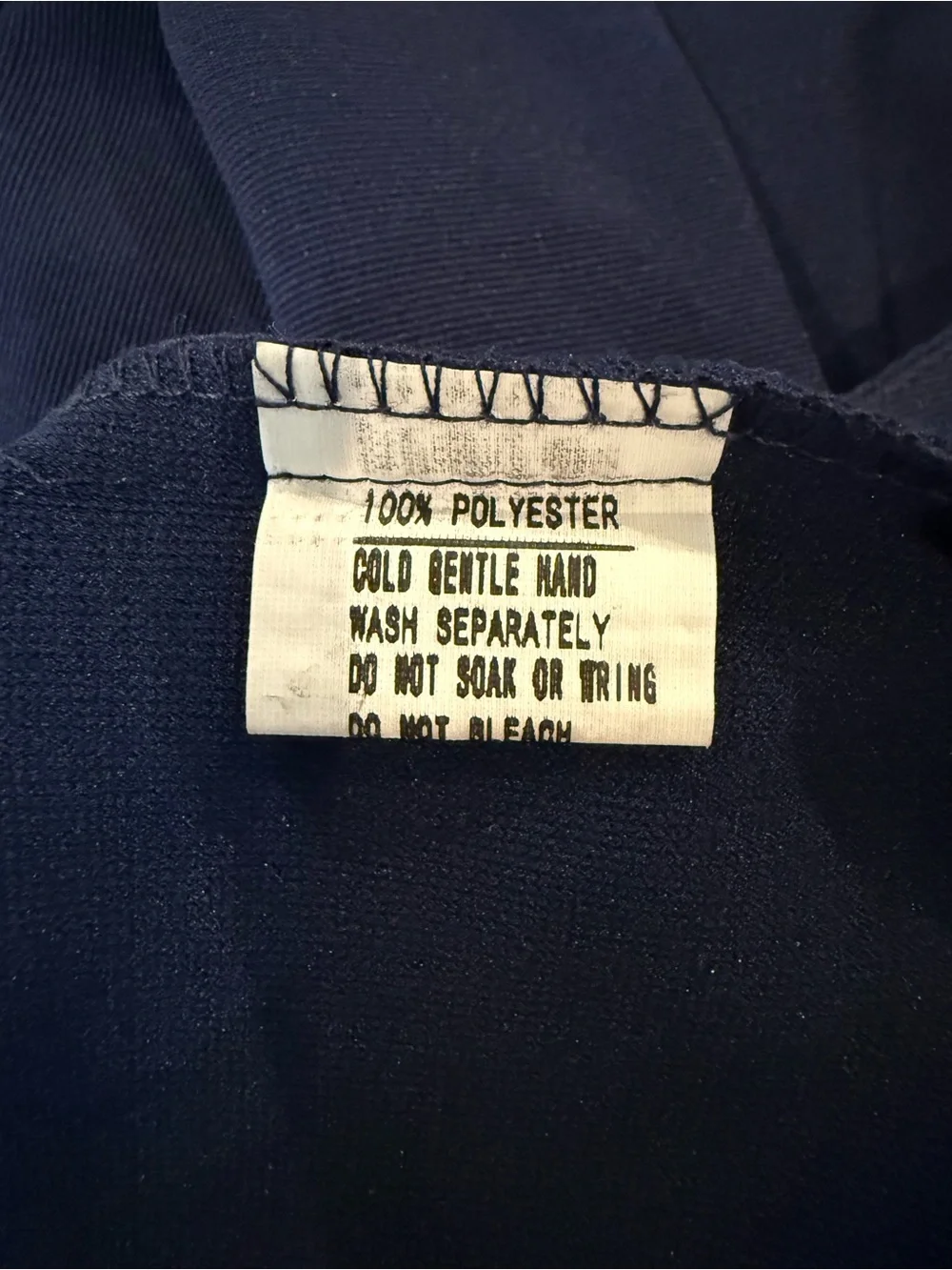 Angel Biba Navy Plunge Mini Dress - Picture 10 of 10